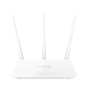 Wireless Router Tenda F3 300Mbps/ext3x5dBi/2.4GHz/1WAN/3LAN/AP - Img 1