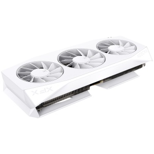 XFX Mercury AMD Radeon RX 9060XT OC White Gaming Edition with 16GB GDDR6 HDMI 2xDP, AMD RDNA 4 RX-96TMERCW9 - Img 3