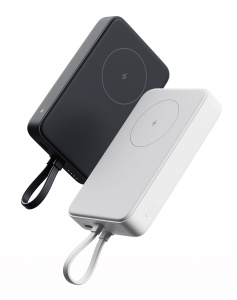 Xiaomi 33W Magnetic Power Bank 10000mAh (Integrated Cable) Gray - Img 3