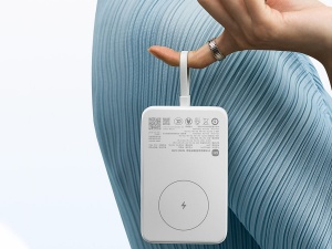 Xiaomi 33W Magnetic Power Bank 10000mAh (Integrated Cable) White - Img 2