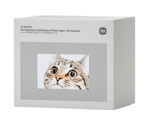 Xiaomi Portable Dye-Sublimation Photo Paper (50 Sheets)