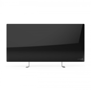 AENO Premium Eco Smart Heater, 700W, Tempered glass, Infrared+convection heating type, Plug type: Europe (E/F type), BLACK AGH0002S - Img 4