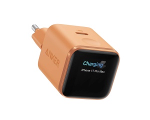 ANKER Nano 45W putni zidni punjač sa ekranom, USB-C port, narandžasti - Img 3