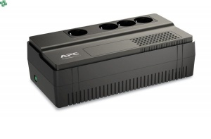 APC APC Easy UPS 1000VA, Line Interactive, Floor/Wall, 1000VA/600W, 230V, AVR, 4x Schuko, Battery 9Ah (RBC17) BV1000I-GR