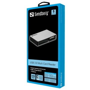 ÄŚitač kartica Sandberg USB 3.0 Multi card reader 133-73 - Img 4