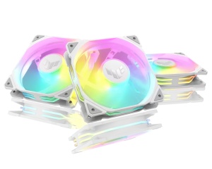ASUS TUF GAMING TR120 ARGB WHITE EDITION 3IN1 ventilator - Img 3