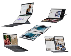 ASUS Zenbook 14 DUO OLED UX8406CA-PZ042X (14 inča 3K OLED, Ultra 9 285H, 32GB, SSD 2TB, Win11 Pro) laptop