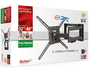 BARKAN 4400.B LCD TV zglobni zidni nosač do 86 inča za ravne i zakrivljene televizore - Img 3