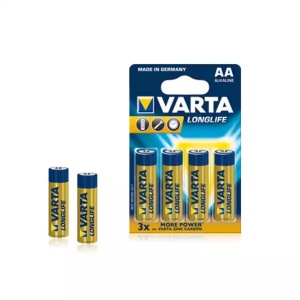 Baterija Varta LR6 Longlife AA, nepunjiva 4/1