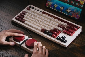 Bežična tastatura 8BitDo Retro 87/mehanička/Fami Edition + Dual Super Buttons - Img 2