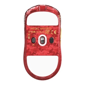 Bežični gaming miš Attack Shark RS3Ultra PAW3955MAX/52000 DPI/8KHz/Lightweight/Red Carbon - Img 2