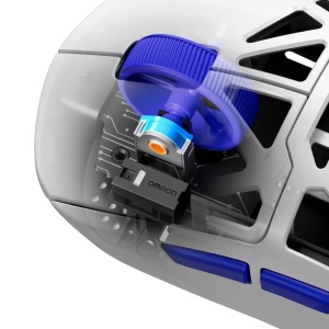 Bežični gaming miš MCHOSE AX5 Pro Max Magnesium Alloy sliver - Img 2