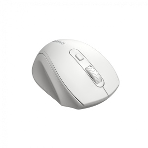 Canyon 6 buttons wireless 2.4Ghz mouse, MX8650A Sensor, DPI up to 1600,Injection case, 3 M life times left and right switches, 2xAAA battery, ABS material, Size: 105x71x40mm, Weight: 59g, white CNE-CMSW20W - Img 2