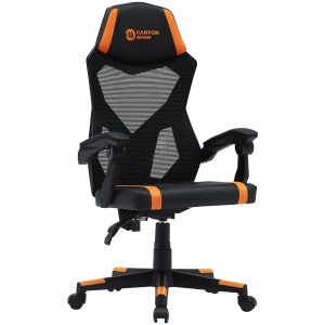 CANYON gaming chair Flow MCH01 Mesh Black Orange CNE-MCH01 - Img 2