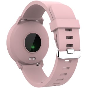 CANYON Lollypop SW-63, Smart watch, 1.3inches IPS full touch screen, Round watch, IP68 waterproof, multi-sport mode, BT5.0, compatibility with iOS and android, Pink, Host: 25.2*42.5*10.7mm, Strap: 20*250mm, 45g CNS-SW63PP - Img 3