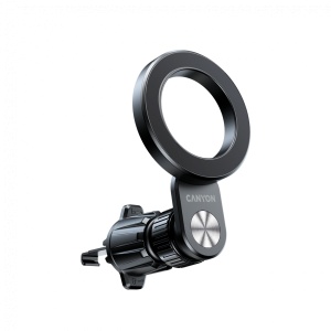 CANYON Magnetic car holder OnGrip 12 suction + air vent Black CNS-CCHM12 - Img 3