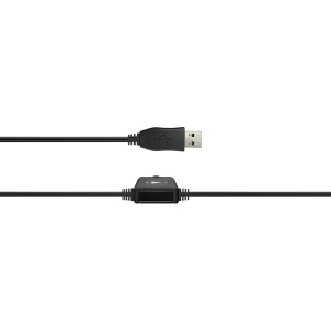 CANYON PC headset CHSU-1 PC Mic USB 2m Black CNS-CHSU1B - Img 4
