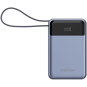 CANYON power bank OnPower 600 built-in cable 20000 mAh PD65W Dark Grey CNS-CPB600DG - Img 5
