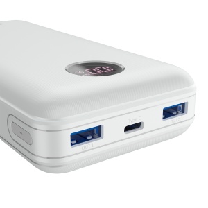CANYON power bank PB-2002 LED 20000 mAh PD 20W QC 3.0 White CNE-CPB2002W - Img 3