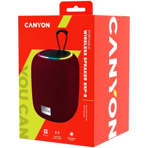 CANYON speaker BSP-8 10W Red CNE-CBTSP8R - Img 4