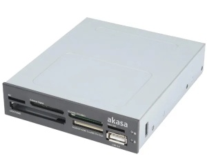 Citac kartica 3.5" Akasa AK-ICR-07 Internal 6-Port Card Reader - black - Img 2