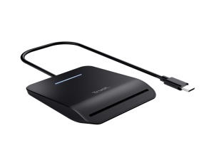 Citac kartica TRUST PRIMO USB-C DNI smart card reader/crna - Img 2