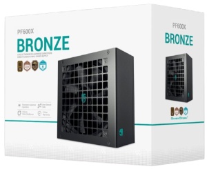 DeepCool PF600X Napajanje 80PLUS 600W 1x 20+4pin, 2x 4pin, 1x PCI-E(6+2)x2, 1x EPS 8pin(4+4), 120mm - Img 6
