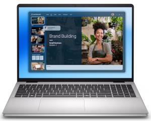 DELL 16 DC16251 16 inch FHD+ 300nits Core 5 120U 16GB 512GB SSD Backlit FP Win11Pro metalni silver laptop - Img 2