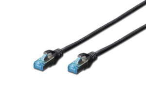 DK-1512-010/BL patchcord kabl 5e U/UTP CCA 1m crni