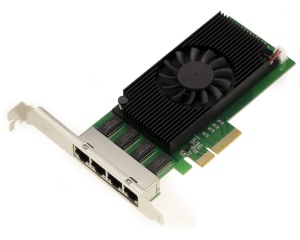E-GREEN PCI-Express kontroler 4-port 2.5 Gigabit Ethernet (Intel I225) - Img 1