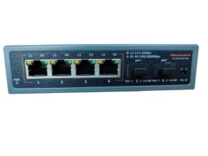ExeLink SMX1006 switch 4x1/2.5G Base-T;2x1G/10 GE Base-X SFP+ porta