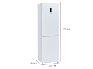 Frižider TCL RP409BWD0EE/samostojeci/kombinovani/Total No Frost/D/409L/185x59,5x68cm/bela - Img 4