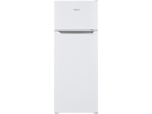 Frižider TESLA RD2101EH dvoja vrata/samootapajuci/E/169L+37L/54,5x55,5x142,6cm/bela