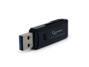 Gembird Compact USB 3.0 SD/Micro SD Card Reader, Blister UHB-CR3-01