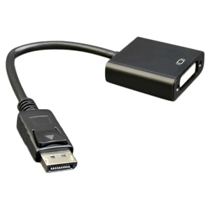 Gembird VIDEO Adapter DisplayPort to DVI-I, M/F, Cable, Black A-DPM-DVIF-002