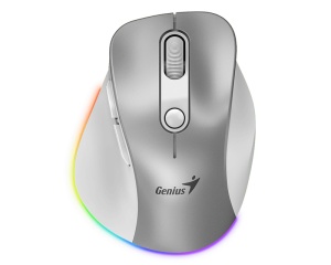 GENIUS Ergo 9000S Pro Silver USB Bežični sivi miš - Img 2
