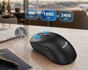 GENIUS NX-8260S BT Wireless Optical USB crni miš - Img 3