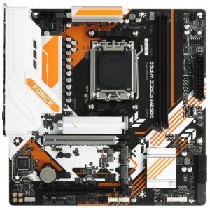 Gigabyte AM5, AMD 850 Chipset, X3D Turbo Mode, 4x DDR5 OC up to 9600MT/s, 2.5GbE LAN, Ultra-Fast Storage : 3x M.2 slots, including PCIe 5.0 x4 B850M FORCE WF6E
