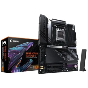 Gigabyte AM5, AMD B850 Chipset, 4x DDR5 DIMM, X3D Turbo Mode : Unleash new era gaming performance B850 A ELITE WF7