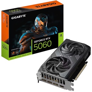 Gigabyte GeForce RTX 5060 WINDFORCE MAX OC 8G GV-N5060WF2MAX OC-8GD *