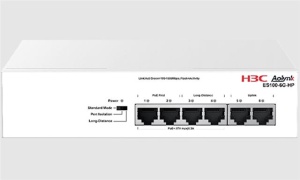 H3C Aolynk ES100-6G-HP Ethernet Switch 6 x 1G ports, AC, PoE