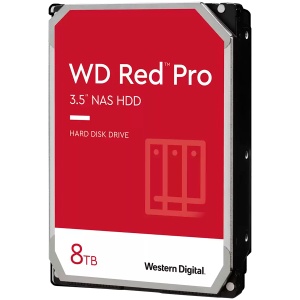 HDD NAS WD Red Pro (3.5'', 8TB, 512MB, 7200 RPM, SATA 6 Gb/s) WD8005FFBX