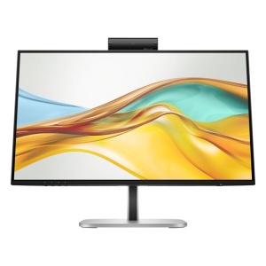 HP 23.8" IPS AG Flat FHD 1920x1080@100Hz Conferencing,16:9,1500:1,350cd/m²,5ms,178°/178°,3 USB-A 3.1,USB-B,2 USB-C 3.1,1 DP 1.4,1 DP 1.4-out,1 HDMI 2.0,RJ-45,Camera 5MP,VESA 100x100 mm,Pivot,Swivel,Tilt,Jet black/silver,3yw,HP Series 5 Pro 524pm 9E0G9UT