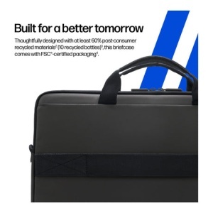 HP HP Modern 14" Laptop Briefcase, Moonless night, 3yw CJ8D0AA