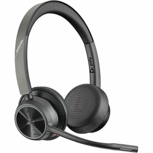 HP Poly HP Poly Voyager 4320 Microsoft Teams Certified USB-C Headset +BT700 dongle, Black 77Z30AA