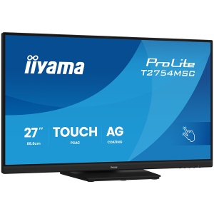 IIYAMA Monitor TOUCH T2754MSC-B2AG InCell PCAP 10pt touchscreen IPS 1920x1080 83Hz, 16:9, 300cd, 1000:1, 4ms, landscape, face-up T2754MSC-B2AG * - Img 3