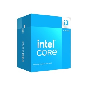 Intel Intel Core i3-14100F Desktop Processor, 4 cores (12M Cache, up to 4.7 GHz) Box - LGA 1700 BX8071514100F *