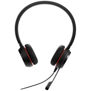 JABRA Evolve 20 SE, Stereo MS, USB C/A adapter, Leather 4999-823-369 - Img 2