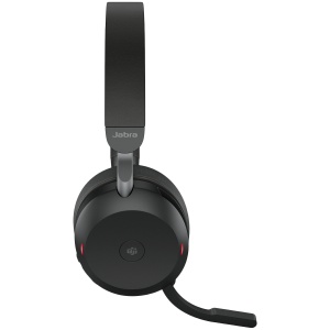 JABRA EVOLVE2 75, Link390a MS Stereo Black, EVOLVE2 75 headset Black MS, Link 380 BT adapter USB-A MS,1.2m USB-C to USB-A cable, carry pouch, warranty and warning (safety leaflets) 27599-999-999 - Img 7