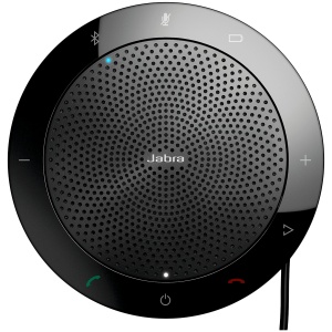 JABRA SPEAK 510 MS Speakerphone for UC & BT, USB Conference solution, 360-degree-microphone, Plug&Play, mute and volume button, Wideband, Bluetooth (up to 100 meters), Microsoft optimized Version B: incl. Smart Button activated via JABRA Direct 7510-109 * - Img 2